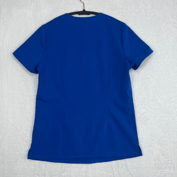 Figs Scrub Set Royal Blue Zamora Jogger Pants XSP Catarina One-Pocket Top XS - Picture 3 of 16